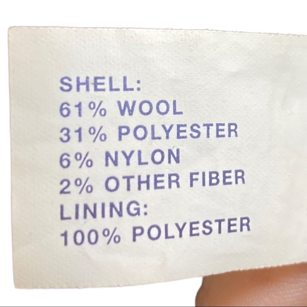 Gap Herringbone Jacket Double Breasted Brown / Mu… - image 6